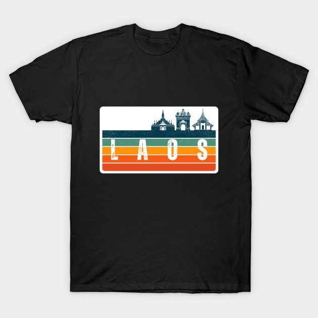 retro laos T-Shirt by NOE_REAL06